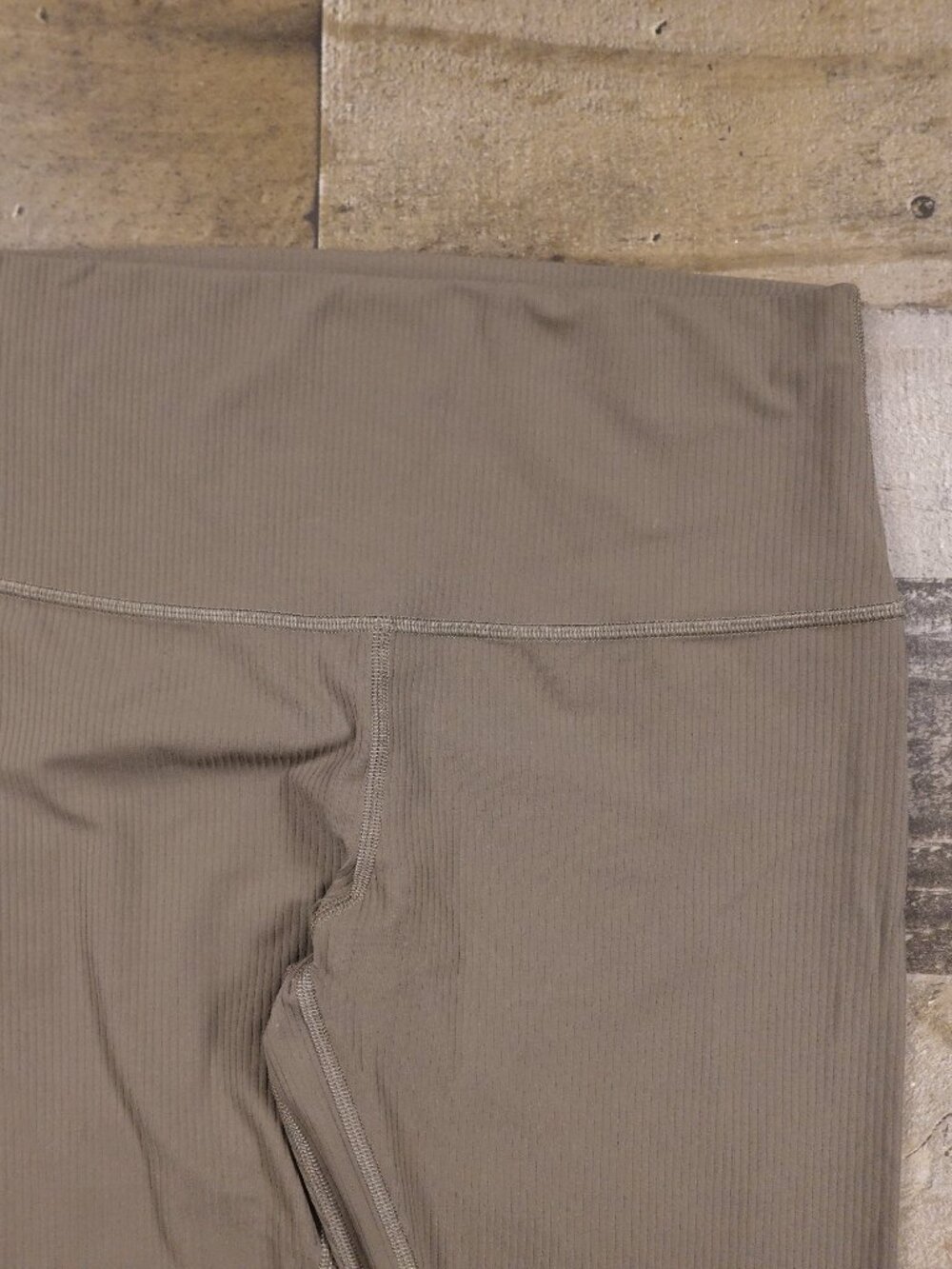 Lululemon Align Ribbed High-Rise Leggings Women’s 8 Taupe 28” Yoga - Picture 2 of 12